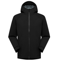 Veste d'extérieur légère à coque rigide avec logo personnalisé OEM, imperméable, coupe-vent, respirante, à capuche, pour la randonnée et le cyclisme