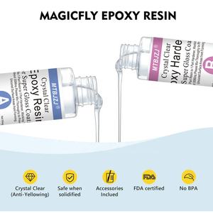 1,5 KG Kit Super Clear Resina Epoxi <span class=keywords><strong>Para</strong></span> A:B = 1:1 Epoxi Puro - Product Image 2