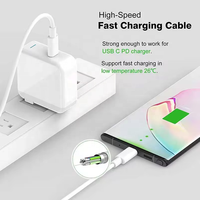 Câbles de données Vente en gros Chargeur Usbc Adaptateur de charge Usbc 1m 3A Câble Usbc Type C à Type C Câbles de données pour chargeur de téléphone intelligent
