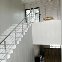 Balustrades et rampes en acier inoxydable 304 316 pour intérieur et extérieur, garde-corps pour escaliers, terrasses, porches, ponts, balcons, et plateformes.