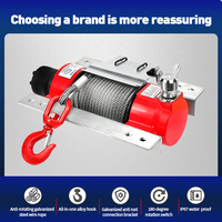 Treuil hydraulique compact 1 tonne, pièce détachée pour machine de forage de construction, vente chaude