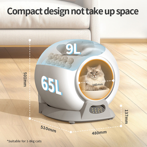 Caja <span class=keywords><strong>de</strong></span> arena eléctrica inteligente para gatos, <span class=keywords><strong>arenero</strong></span> automático, autolimpieza, novedad <span class=keywords><strong>de</strong></span> 2023 - Product Image 3
