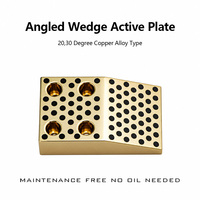 Plaque de guidage en bronze graphite, plaque anti-usure autolubrifiante pour mécanisme de ciseaux de découpe, taille personnalisée