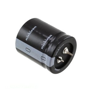 ตัวเก็บประจุแบบ Through Hole รุ่น LLS2A272MELB ของผู้ผลิต 2700 ไมโครฟารัด อลูมิเนียม 2700UF 20% 100V แบบ Snap-in - Product Image 1