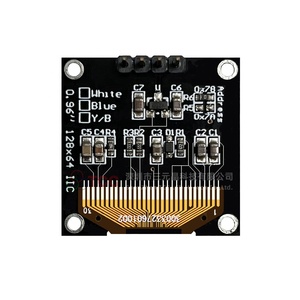 Écran <span class=keywords><strong>OLED</strong></span> monochrome 4 broches 0.96 pouces 128*64 Module LCD jaune-bleu avec interface IIC/I2C Modules E-Paper - Product Image 5