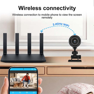 1080P C8 Cámara <span class=keywords><strong>IP</strong></span> inalámbrica Seguridad para el hogar inteligente interior con interfaz <span class=keywords><strong>USB</strong></span> Visión nocturna Detección de movimiento y detección de intrusos - Product Image 3