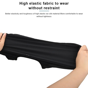 Riderace été cyclisme chapeau avec lunettes trou respirant écharpe cagoule vélo glace soie bandeau masque moto <span class=keywords><strong>casque</strong></span> intérieur - Product Image 4