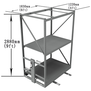 Las <span class=keywords><strong>pl</strong></span>ántulas vegetales de cultivo hidropónico de efecto invernadero Mobile Rack sistema - Product Image 1