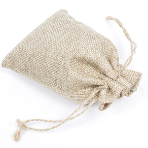 30 Bolsas <span class=keywords><strong>De</strong></span> Yute Pequenas 10X15 Cm, Bolsa <span class=keywords><strong>De</strong></span> Tela <span class=keywords><strong>De</strong></span> Lino, Para Joyas Con Cordon Para Lavanda Regalos <span class=keywords><strong>De</strong></span> Boda Navidad - Product Image 3