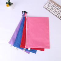 Bolsa de Archivo con Cierre de Gran Capacidad, Ligera y Multifuncional, Impermeable, para Almacenamiento de Papelería y Juguetes, Venta al Por Mayor de Fábrica