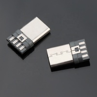 TYPE-C 8핀 수형 납땜 커넥터 PCB용 USB C 타입 수 커넥터