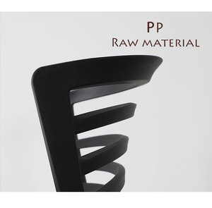 Ucuz fabrika mobilya açık Modern restoran istiflenebilir eğlence kolsuz yemek Pp plastik sandalye ile iyi fiyat - Product Image 6