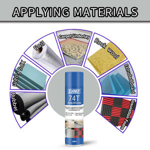 กาวสเปรย์แบบละอองลอยที่เป็นมิตรต่อสิ่งแวดล้อมสำหรับปูพื้น พรม แผ่นรองพื้นไวนิล - Product Image 1