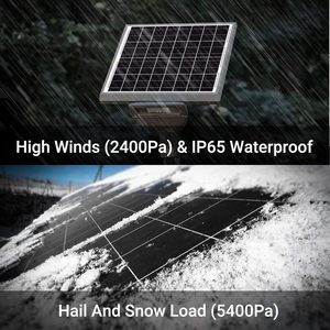 แผงโซลาร์เซลล์พลังงานแสงอาทิตย์โมโนขนาด12V 24V แผงเซลล์แสงอาทิตย์10W 20W 30W 50W 60W 80W 100W สำหรับกลางแจ้ง - Product Image 3
