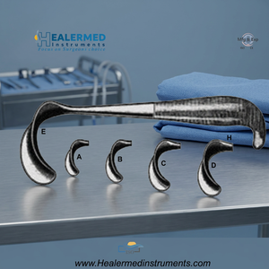 Retractor Quirúrgico Manual de Acero BREWSTER de 24 cm, 45 x 25 mm, Uso Quirúrgico, Certificado CE Clase II - Product Image 3