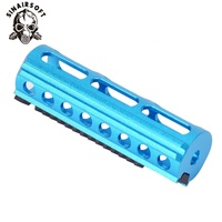 Piston bleu en acier plein ou en aluminium à dents partielles Hot MA 14 compatible avec la boîte de vitesses AEG Ver. 2/3 pour les accessoires de chasse