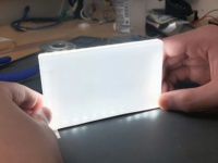 Plaque de guidage lumineux LED en acrylique transparent à matrice de points de haute qualité pour la publicité et la promotion