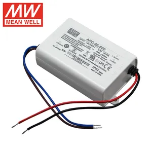 MEANWELL APC-25-500 25W 500mA Courant Constant AC à DC LED Driver Alimentation