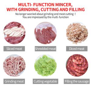 Broyeur à <span class=keywords><strong>viande</strong></span> électrique industriel entièrement automatique, ml, de qualité alimentaire, commercial - Product Image 5
