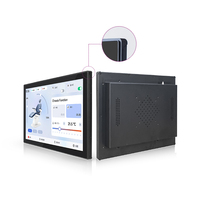 Monitor de Pantalla Táctil Integrado de 10.4 Pulgadas, 12.1 Pulgadas y 15 Pulgadas, PC Todo en Uno con CPU sin Ventilador N100 N150, Ubuntu, 4G LTE, RS485 para Kiosco