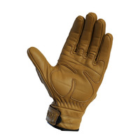Guantes de Motocicleta de Cuero Estilo Retro, Guantes para Motocross y Dirt Bike, Cómodos, Resistentes a Impactos, para Conducir y Carreras