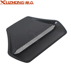 Couverture de ventilation de capot en fibre de carbone Xuzhong noire pour Honda Civic 2016-2021 - Product Image 5