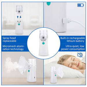 חם מכירת nebulizer מיני רשת נבולייזר נייד שיעול רפואי לטיפול ביתי - Product Image 4