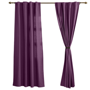 Fábrica de cortinas Jacquard clásicas de algodón puro 100% de alta calidad para puerta de sala de estar/ventana/cortinas de ducha a precio mayorista - Product Image 5