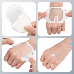 Apósito Transparente en Forma de U Chen Kang 6x8cm, Película de PU Impermeable, Apósito Estéril para Fijación de Catéter - Product Image 2