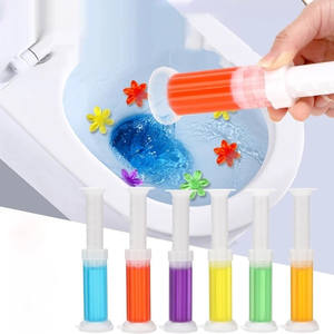 Ароматическое моющее средство дезодорант для чистки цветов штамп для ванной комнаты аромат дезодорирующий очиститель для унитаза гель - Product Image 2