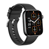 TKYUAN Montre intelligente à écran tactile AMOLED complet avec moniteur de fréquence cardiaque Fitness Tracker Ip68 Smartwatch étanche