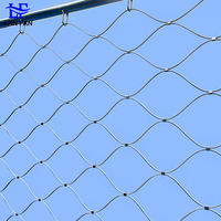 Filet de câble métallique en acier inoxydable Offre Spéciale Web tissé Protection de pente réseau oiseau volière Zoo boîtier câble treillis métallique Direct
