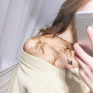 K1092 Women <strong>Net</strong> Gauze Bottoming Shirt Long-sleeved Versatile Lady Inside Lace Shirt Female Temperament <strong>Top</strong> - Product Image 4