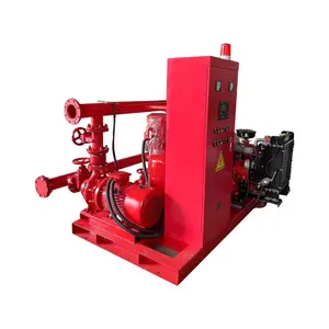 Pompe de lutte contre l'incendie pompe à incendie centrifuge à moteur diesel haute pression Bomba de lucha contra incendios de alta presion