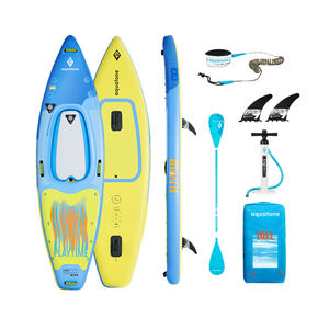 AQUATONE PLAYTIME Kayak gonflable de pêche et <span class=keywords><strong>planche</strong></span> de surf <span class=keywords><strong>2</strong></span>-en-1, ensemble de paddle gonflable et kayak à assise - Product Image 2
