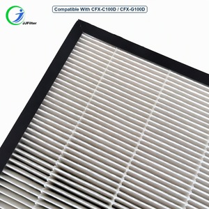 Luftreiniger Filterersatz-Set H13 HEPA Aktivkohle für den Außenbereich Kompatibel mit CFX <span class=keywords><strong>C100D</strong></span> CFX G100D AX020FCV CFX A100D - Product Image 5