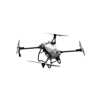 Accessoires pour drone UAV quadricoptère entièrement autonome en fibre de carbone noire respectueux de l'environnement
