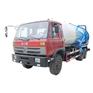 Lage Prijs Dongfeng 12m3 Stofzuiger Tank Riool Spoeling Voertuig Riolering Zuiging Truck