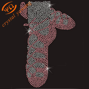 Personalizza il tuo nome o la parola strass con trasferimento di strass personalizzato Applique modello di strass - Product Image 6