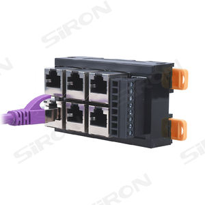 सिरॉन T391-4 श्रृंखला एल्यूमीनियम त्वरित संपर्क rj45 ईथरनेट हब महिला स्प्रिंग टर्मिनल ब्लॉक मॉड्यूल तार कनेक्शन के लिए - Product Image 3