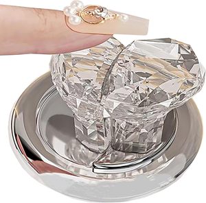 Bouton <span class=keywords><strong>poussoir</strong></span> de <span class=keywords><strong>chasse</strong></span> <span class=keywords><strong>d</strong></span>'<span class=keywords><strong>eau</strong></span> en forme de cœur pour toilettes, idéal pour les femmes aux ongles longs (1 pièce - Rouge Transparent) - Product Image 1