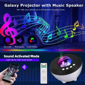 Smart APP Control Led Galaxy Projector Planetarium Projector 360 Degree Galaxy Projector For Room DIY Light