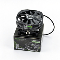 Refroidisseur de processeur Intel LGA 775/1155 et Socket avec ventilateur de refroidissement silencieux