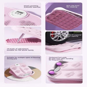 Prensa de Piernas Inclinada para Fitness, Plegable, Ajustable, de 18 Velocidades, con Pedales, para Adelgazar Piernas, de Alta Calidad con PP, Modelo 2026 - Product Image 5