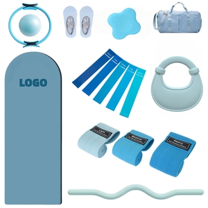 <span class=keywords><strong>Kit</strong></span> de fitness à domicile personnalisé : barre d'haltérophilie, haltères en silicone, kettlebell, tapis de yoga, accessoires de yoga et de Pilates, <span class=keywords><strong>kit</strong></span> de Pilates - Product Image 1