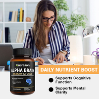 Compléments alimentaires SPL OEM Alpha Gpc pour la mémoire et le soutien cérébral, glycérophosphate naturel Alpha Brain, capsules Alpha Brain
