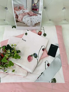 Bán Buôn Sang Trọng Nữ Hoàng/Vua Kích Thước Khách Sạn Trải Giường 100% Bông Chăn Tấm Ga Trải Giường Bộ Đồ Giường Bộ Trung Quốc Xuất Khẩu <span class=keywords><strong>Comforter</strong></span> - Product Image 4