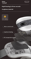 Neues wiederauf lad bares Smart Air Pressure 4d Augen pflege Elektrisches Augen massage gerät Augen wärme massage Vibrations werkzeug Instrumente Ausrüstung