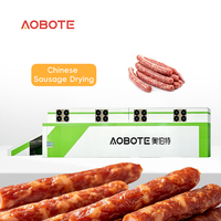 Machine de séchage de viande à bande continue de 5 à 20 tonnes pour l'usine de transformation de saucisses, de canard et de bacon, taille personnalisée
