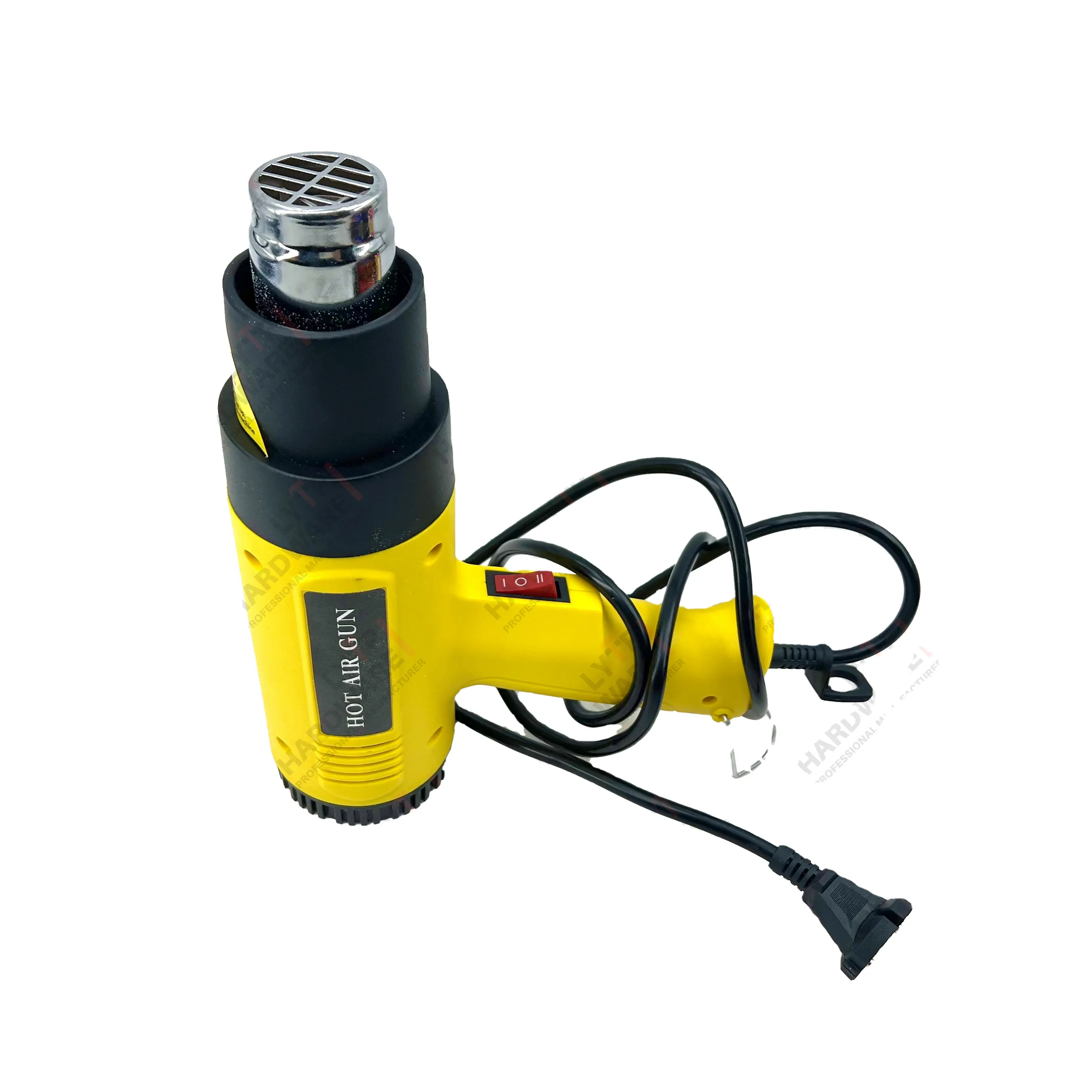 High performance heat gun 1600W Electric PVC welding Shrink membrane Portable hot air gun Fast Heating Industrial Heater